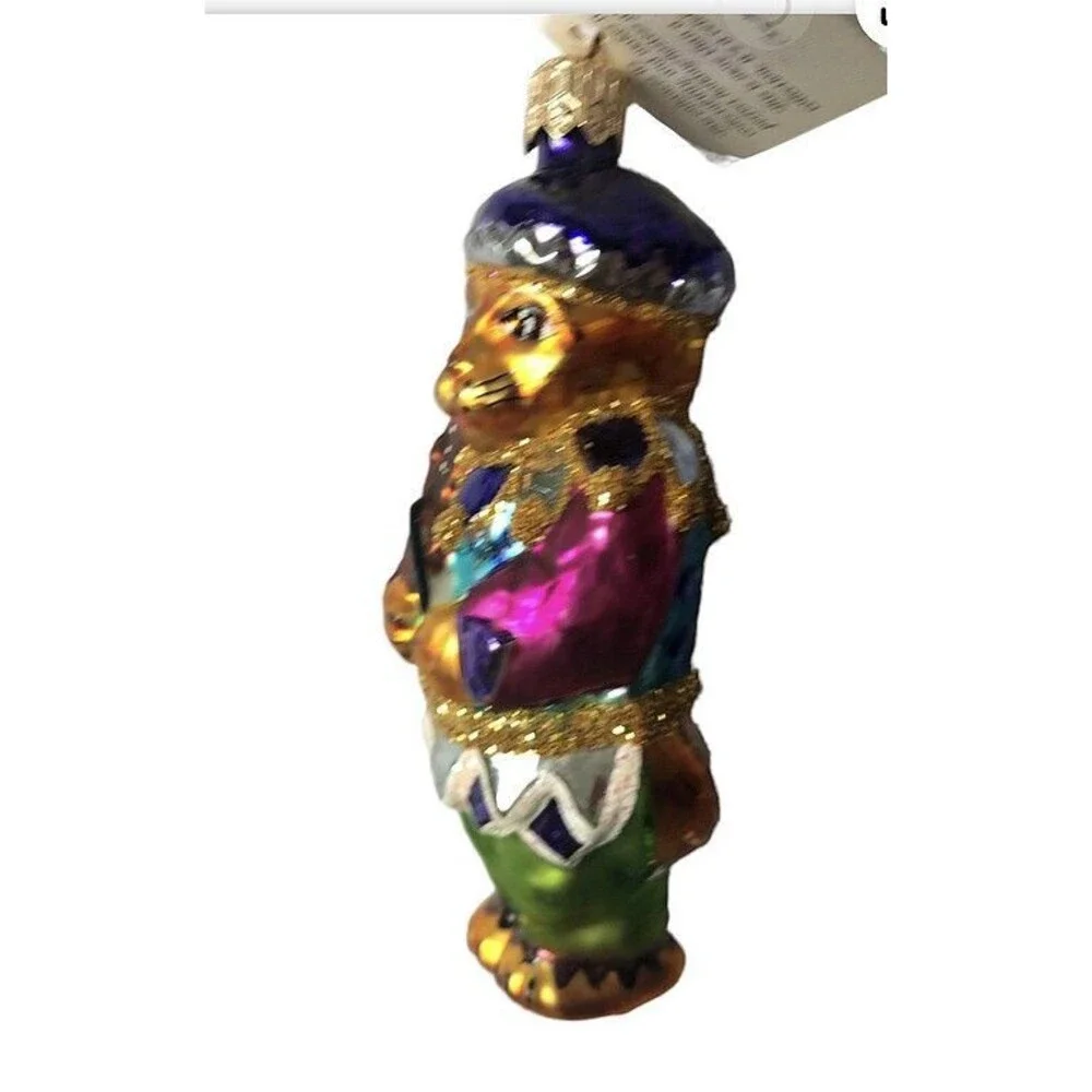 Christopher Radko Romeow Cat Ornament Retired Excellent 4.5